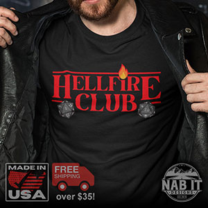 Hellfire Club - Stranger Things-Themed T-Shirt (Unisex)